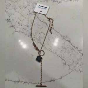 Identity Gold and Green Necklace